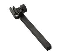 Dial Test Indicator Holder, Swivel Post Sleeve Extension Rod for Height Gauge, Black Steel Measuring Tool Accessory