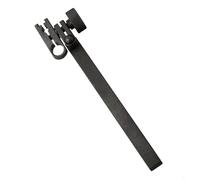 Dial Test Indicator Holder with Snug Sleeve and Swivel Post Clamp, Steel Measuring Tool Extension Rod for Height Gauge and Dial Gauge, Adjustable