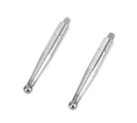 Dial Test Indicator Probe Tungsten Steel Ruby 2PCS High Precision Durable Measuring Tool for Machinists Engineers Metalworkers 2 x 0.2 x 0.1cm (Tungsten steel needle*2)