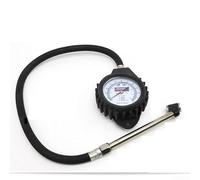 Dial Tire Pressure Gauge with Backlight for Night Use | Green backlit LCD, built-in flashlight, clear dial reading, low light visibility, night time safety