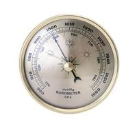 Dial Type Barometer With Thermometer Hygrometer Accurate Weather Prediction, Elegant Design
