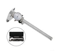 Dial Vernier Caliper 0150mm Metric Measuring Tool with Shock Proof and Easy Viewing Features