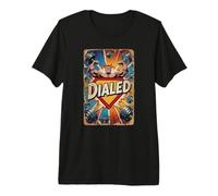Dialed Bodybuilder Superhero Premium T-Shirt