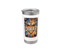 Dialed Bodybuilder Superhero Stainless Steel Insulated Tumbler