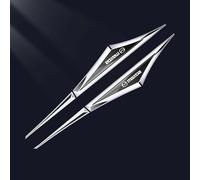 DIALFA 2PCS Car Emblem for Mazda 3 5 6 CX3 CX5 CX7 CX2 CX9 MX5, Car Letter Emblem Front Grille Badge Trunk Tailgate Boot Window Exterior Decal Stickers, Car Decoration Accessories,A Black