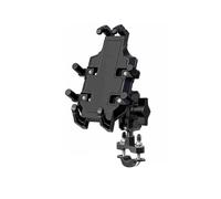 DIALFA Motorcycle Phone Mount for CG 125 1976-2022, Motorcycle Handlebar Phone Holder with Adjustable Grip, Secure & Stable, for 4.7" to 7.2", Easy Installation,A Handlebar
