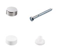Diall 10 Piece Vertical Shallow Holes Toilet Fixing Kit