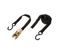 Diall 2 Hook Black Ratchet Tie Down & Hook (L)5M (W)25mm