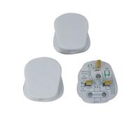 Diall 9518 5A White Plug, Pack Of 3