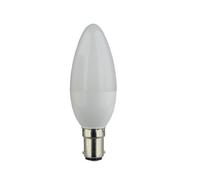 Diall B15 2.2W 250Lm Frosted Candle Neutral White Led Light Bulb