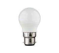 Diall B22 4.2W 470Lm Frosted Mini Globe Neutral White Led Light Bulb