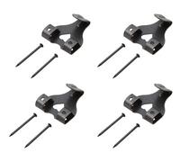 Diall Black Antique Effect No. 3 Picture Hook (W)26mm, Pack Of 4