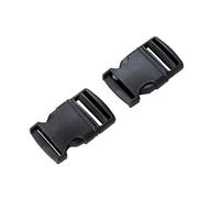 Diall Black Nylon Buckle (W)40mm, Pack Of 2