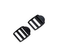 Diall Black Nylon Triglide Buckle (W)25mm, Pack Of 2