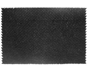 Diall Black Rectangular Door Mat, 40Cm X 60Cm