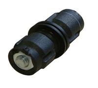 Diall Black Round Tube Connector (W)20mm