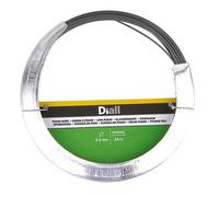 Diall Black Steel Piano Wire, (L)34M (Dia)0.2mm