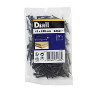 Diall Black Tack (L)20mm (Dia)6mm 125G