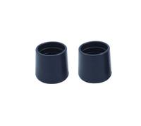 Diall Black Thermoplastic Vulcanizates (Tpv) Leg Tip (Dia)25mm, Pack Of 2