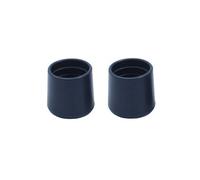 Diall Black Thermoplastic Vulcanizates (Tpv) Leg Tip (Dia)30mm, Pack Of 2