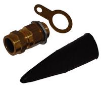 Diall Brass Ip66 20mm Black Outdoor Cable Gland