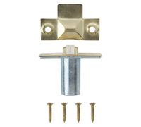 Diall Brass-Plated Metal Adjustable Roller Catch 50mm (W)