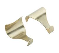 Diall Brass-Plated Picture Hook (W)46mm, Pack Of 2