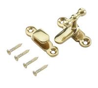 Diall Brass-Plated Showcase Catch (L)40mm (W)27mm
