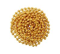 Diall Brass-Plated Steel Bead Chain, (L)1.5M (Dia)3mm