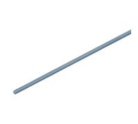 Diall Bright Zinc-Plated Carbon Steel M4 Threaded Rod, (L)1M