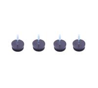 Diall Brown Felt, Polyester (Pes), Polypropylene (Pp) & Steel Nail-In Glide (Dia)30mm, Pack Of 4