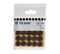 Diall Brown Felt Protection Pad (Dia)13mm, Pack Of 25