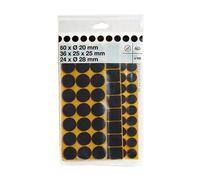 Diall Brown Felt Protection Pad (W)28mm, Pack Of 120