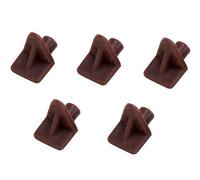 Diall Brown Plastic Shelf Support (L)14mm, Pack Of 20
