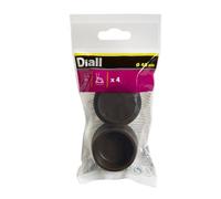 Diall Brown Pvc Leg Protectors (Dia)40mm, Pack Of 4