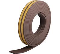 Diall Brown Self-Adhesive Draught Seal (L)6M (W)9mm (T)4mm