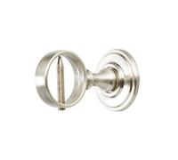 Diall Brushed Nickel Brass Rope Bracket (Dia)35mm (L)75mm (W)35mm
