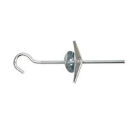 Diall C-Hook Spring Toggle (Dia)4mm (L)75mm, Pack Of 2