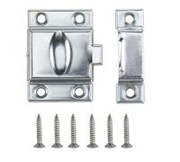 Diall Chrome-Plated Cabinet Catch (L)55mm (W)40mm