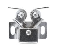 Diall Chrome-Plated Carbon Steel Double Roller Catch