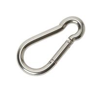 Diall Chrome-Plated Stainless Steel Spring Snap Hook (L)100mm