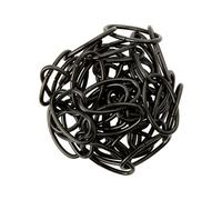Diall Decorative Black Steel Signalling Chain, (L)1.5M (Dia)2.2mm