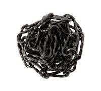 Diall Decorative Black Steel Signalling Chain, (L)1.5M (Dia)3.5mm