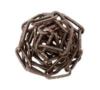 Diall Decorative Bronze Effect Steel Signalling Chain, (L)1.5M (Dia)4mm