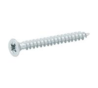 Diall Double-Countersunk Zinc-Plated Carbon Steel Screw (Dia)4mm (L)40mm, Pack Of 20