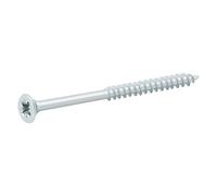 Diall Double-Countersunk Zinc-Plated Carbon Steel Screw (Dia)5mm (L)80mm, Pack Of 20