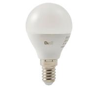 Diall E14 4.2W 470Lm Frosted Mini Globe Warm White Led Light Bulb