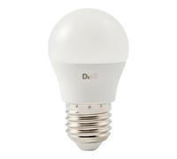Diall E27 4.2W 470Lm 150° Frosted Mini Globe Warm White Led Light Bulb