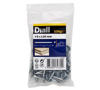 Diall Galvanised Clout Nail (L)20mm (Dia)3mm 125G