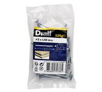 Diall Galvanised Clout Nail (L)40mm (Dia)3mm 125G